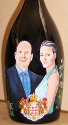 Albert de Monaco et la princesse Charlene